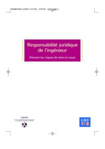 Image - Reponsabilité juridique de l’ingénieur – Prévenir les risques de mise en cause