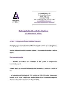 Image - Règles applicables à la profession d’ingénieur – Hiérarchie des normes