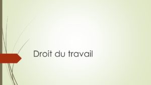 Image - Droit du travail
